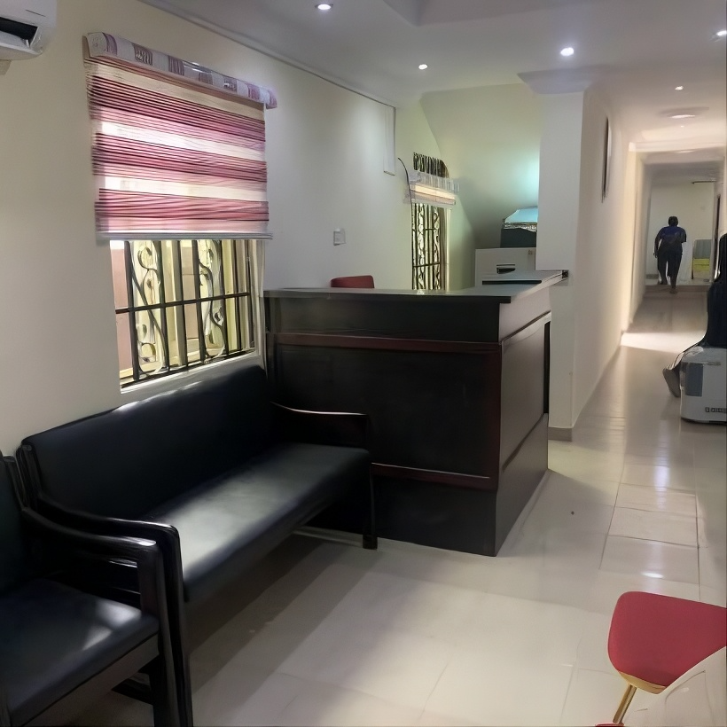 Reception area